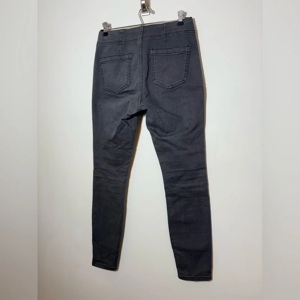 Anthropologie Pilcro High-Rise Skinny Jeans Stretch Gray Womens Size 25
